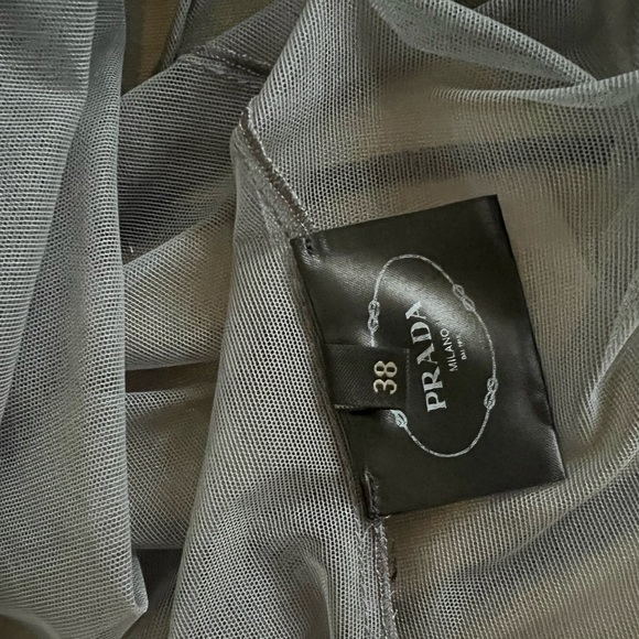 Prada embellished sheer top size 38 (Europe) or S/4 American - Picture 4 of 8